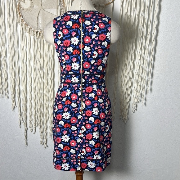 Kate Spade Shore Thing Daisy Jacquard Sheath Dress Size 2 - Picture 4 of 11